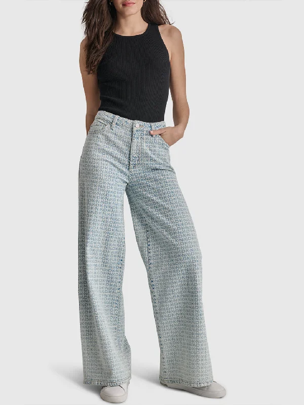 Hottest Discounts of the Year!Hottest Discounts of the Year!Dkny Women Blue Printed Slim Straight Fit Low-Rise Jeans Hottest Discounts of the Year!Hottest Discounts of the Year!Dkny Women Blue Printed Slim Straight Fit Low-Rise Jeans