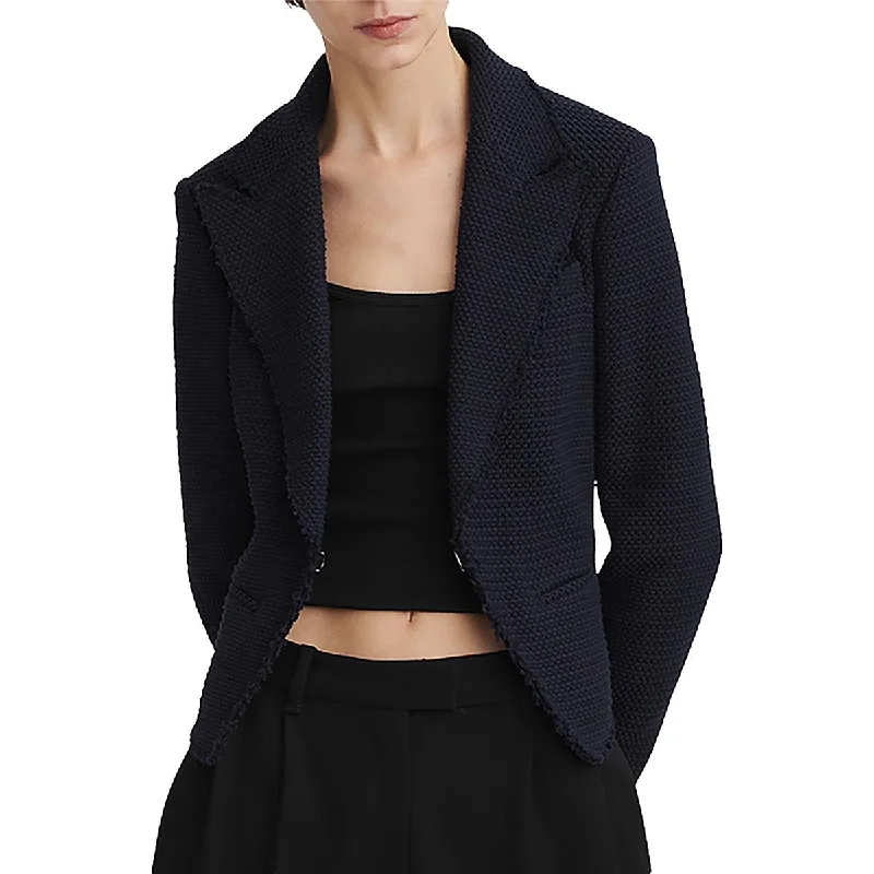 Limited Edition, Limited Price!Limited Edition, Limited Price!Elle Womens Tweed Business Open-Front Blazer Limited Edition, Limited Price!Limited Edition, Limited Price!Elle Womens Tweed Business Open-Front Blazer