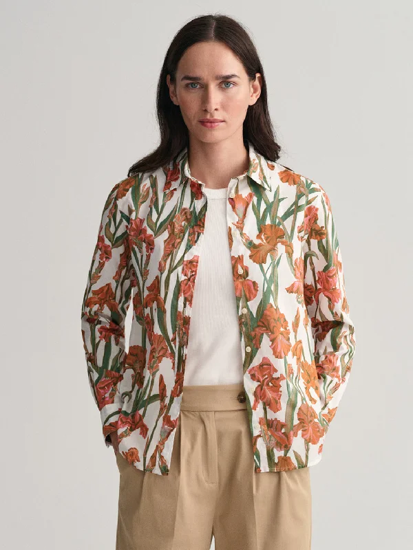 Buy More, Pay Less!Buy More, Pay Less!Gant Eggshell Preppy Floral Print Regular Fit Shirt Buy More, Pay Less!Buy More, Pay Less!Gant Eggshell Preppy Floral Print Regular Fit Shirt