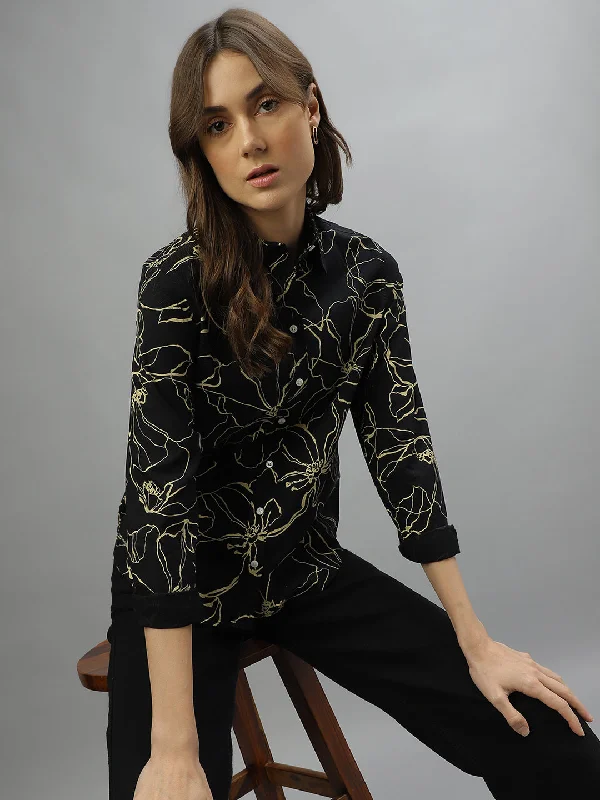 Incredible Savings Inside!Incredible Savings Inside!Gant Black Fashion Printed Regular Fit Shirt Incredible Savings Inside!Incredible Savings Inside!Gant Black Fashion Printed Regular Fit Shirt