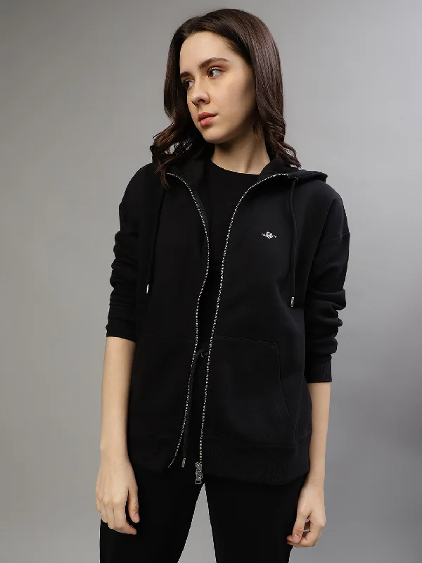 Limited Stock Available!Limited Stock Available!Gant Women Solid Hooded Full Sleeves Sweatshirt Limited Stock Available!Limited Stock Available!Gant Women Solid Hooded Full Sleeves Sweatshirt