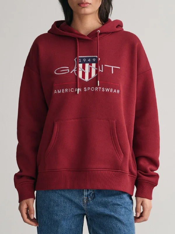 Biggest Sale of the Season!Biggest Sale of the Season!Gant Women Embroidered Hooded Full Sleeves Sweatshirt Biggest Sale of the Season!Biggest Sale of the Season!Gant Women Embroidered Hooded Full Sleeves Sweatshirt
