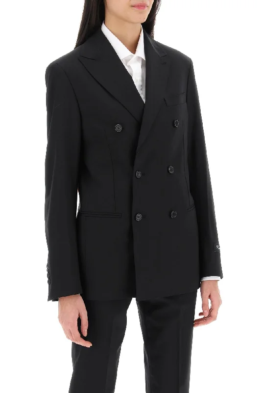 Instant Savings Await!Homme Girls Slim Fit Double-Breasted Blazer
