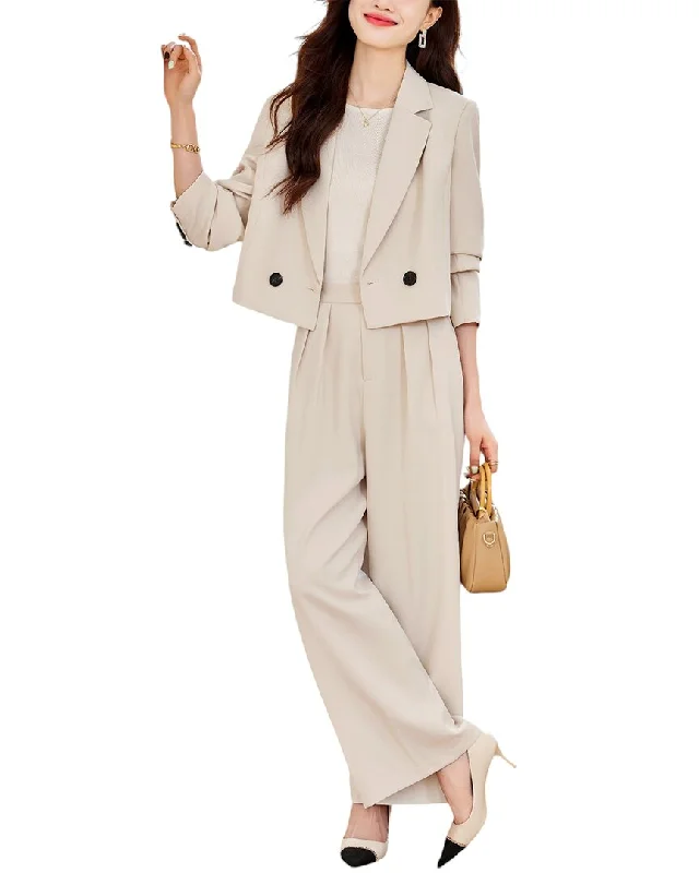 Shop Today, Save Tomorrow!Shop Today, Save Tomorrow!LIONELLO SALVI 2pc Blazer & Pant Set Shop Today, Save Tomorrow!Shop Today, Save Tomorrow!LIONELLO SALVI 2pc Blazer & Pant Set