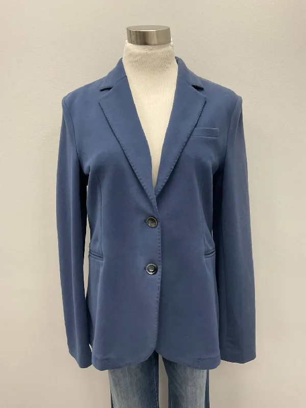 Shop Before It’s Gone!Shop Before It’s Gone!Long Cotton Slim Fit Jacket In Blue