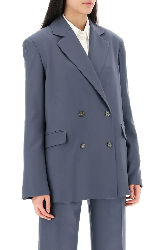 Shop Before It’s Gone!Loulou Studio Donau Double-Breasted Blazer