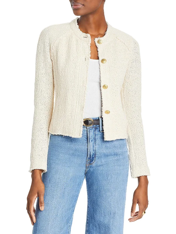 Don’t Wait – Shop Today!Don’t Wait – Shop Today!Marisa Womens Tweed Suit Separate Collarless Blazer