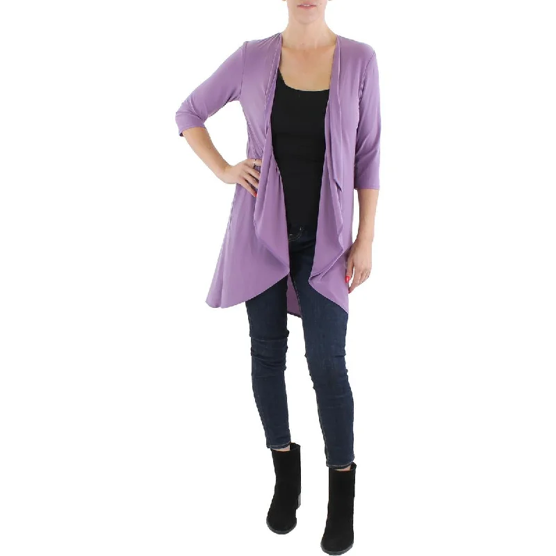 Bigger Savings, Better Shopping!Bigger Savings, Better Shopping!Petites Womens Open Front 3/4 Seeves Duster Blazer Bigger Savings, Better Shopping!Bigger Savings, Better Shopping!Petites Womens Open Front 3/4 Seeves Duster Blazer