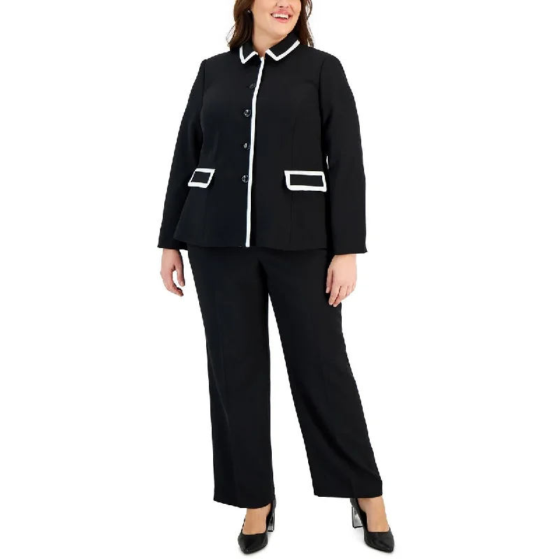 Score Huge Discounts Today!Score Huge Discounts Today!Plus Womens 2PC Workwear Pant Suit Score Huge Discounts Today!Score Huge Discounts Today!Plus Womens 2PC Workwear Pant Suit