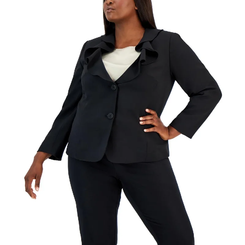 Hot Deals You Can’t Resist!Hot Deals You Can’t Resist!Plus Womens Ruffled Collar Suit Separate Two-Button Blazer Hot Deals You Can’t Resist!Hot Deals You Can’t Resist!Plus Womens Ruffled Collar Suit Separate Two-Button Blazer