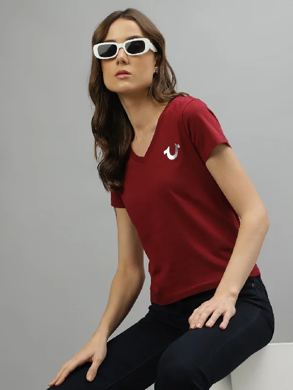 Shop Now and Save!Shop Now and Save!True Religion Red Fashion Regular Fit T-Shirt