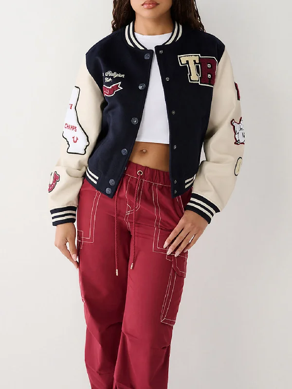 Your Shopping Wish, Our Discount Command!Your Shopping Wish, Our Discount Command!True Religion Women Solid Full Sleeves Stand Collar Jacket Your Shopping Wish, Our Discount Command!Your Shopping Wish, Our Discount Command!True Religion Women Solid Full Sleeves Stand Collar Jacket