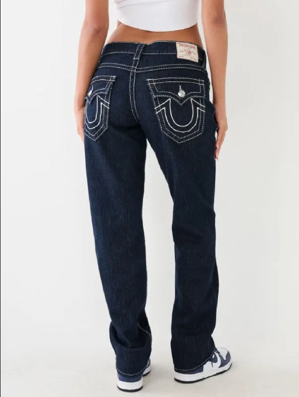 Limited Deals, Unlimited Savings!Limited Deals, Unlimited Savings!True Religion Big T RICKI Straight Fit Black Mid-Rise Solid Jeans Limited Deals, Unlimited Savings!Limited Deals, Unlimited Savings!True Religion Big T RICKI Straight Fit Black Mid-Rise Solid Jeans