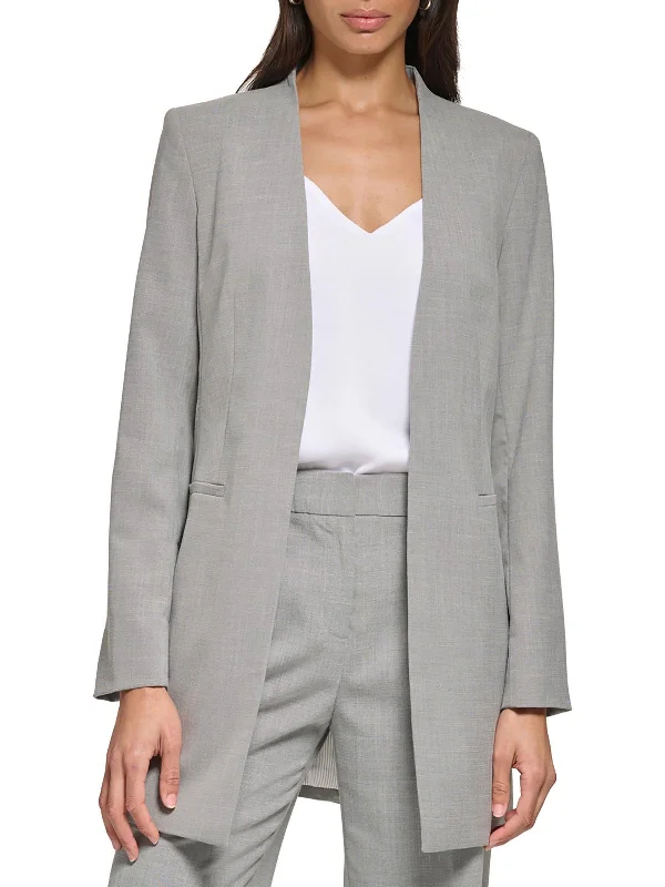 The Best Sale of the Year!The Best Sale of the Year!Womens Collarless Business Open-Front Blazer The Best Sale of the Year!The Best Sale of the Year!Womens Collarless Business Open-Front Blazer