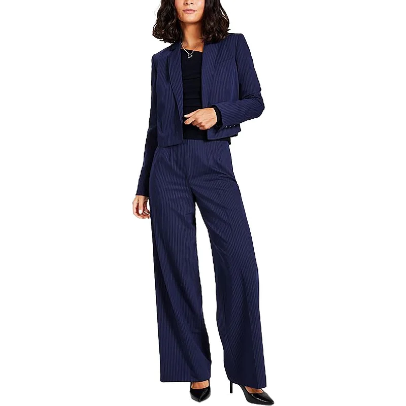 Your Dream Deal is Here!Your Dream Deal is Here!Womens Cropped Striped Open-Front Blazer Your Dream Deal is Here!Your Dream Deal is Here!Womens Cropped Striped Open-Front Blazer