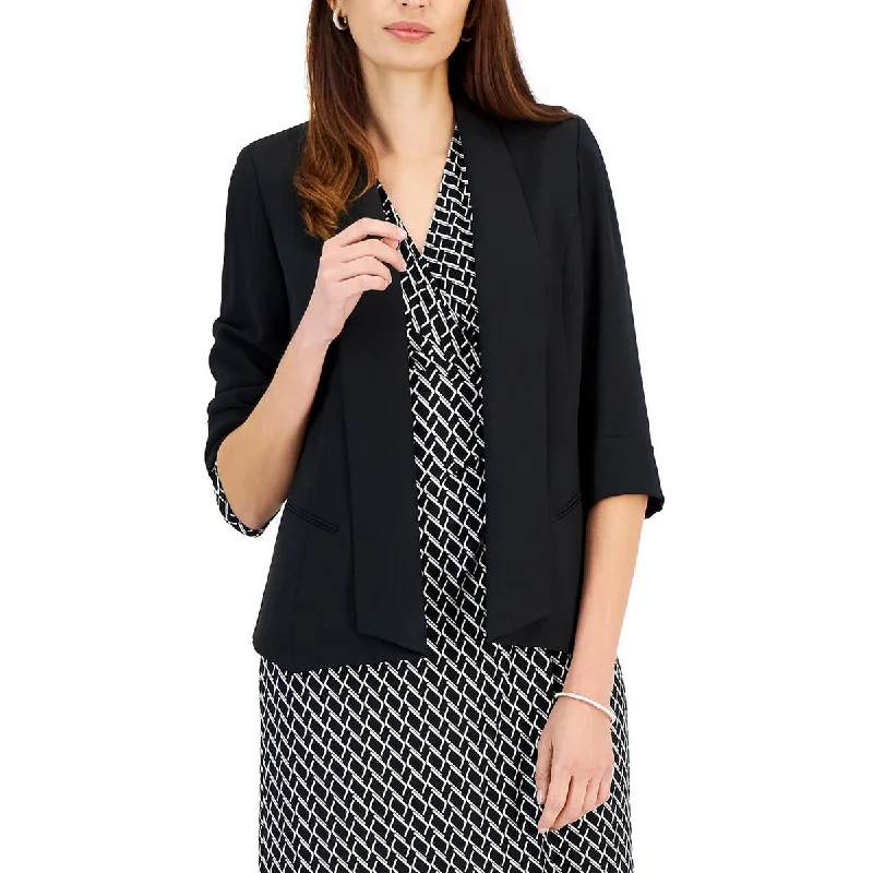 Incredible Savings Inside!Incredible Savings Inside!Womens Shawl Collar Office Open-Front Blazer Incredible Savings Inside!Incredible Savings Inside!Womens Shawl Collar Office Open-Front Blazer