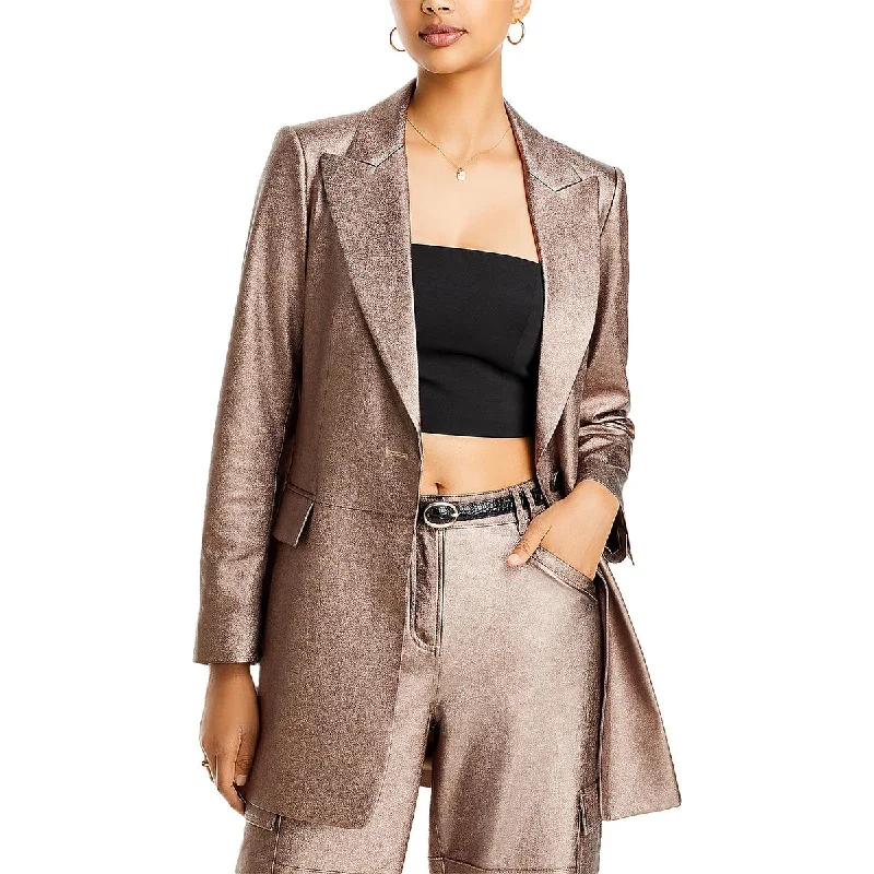 Flash Deals – Act Quickly!Flash Deals – Act Quickly!Womens Shimmer Evening One-Button Blazer Flash Deals – Act Quickly!Flash Deals – Act Quickly!Womens Shimmer Evening One-Button Blazer