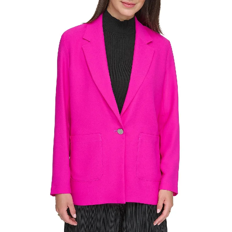 Save Money, Shop Happy!Save Money, Shop Happy!Womens Solid Business One-Button Blazer Save Money, Shop Happy!Save Money, Shop Happy!Womens Solid Business One-Button Blazer
